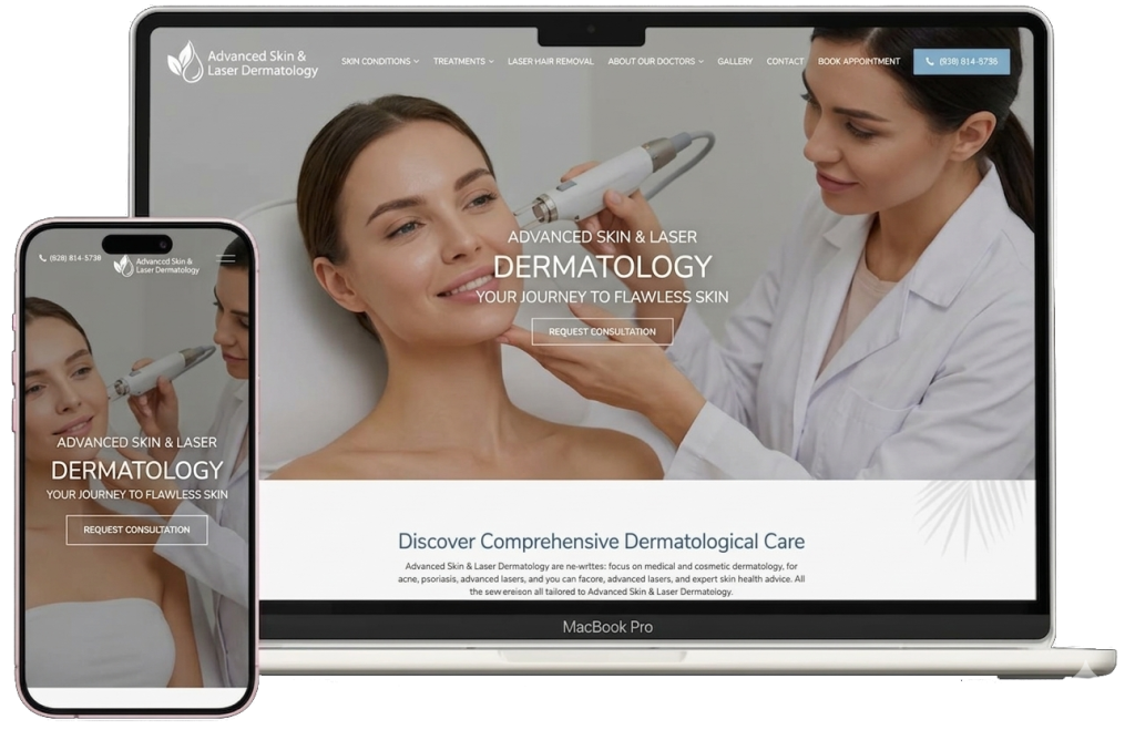 Dermatology Website Design​