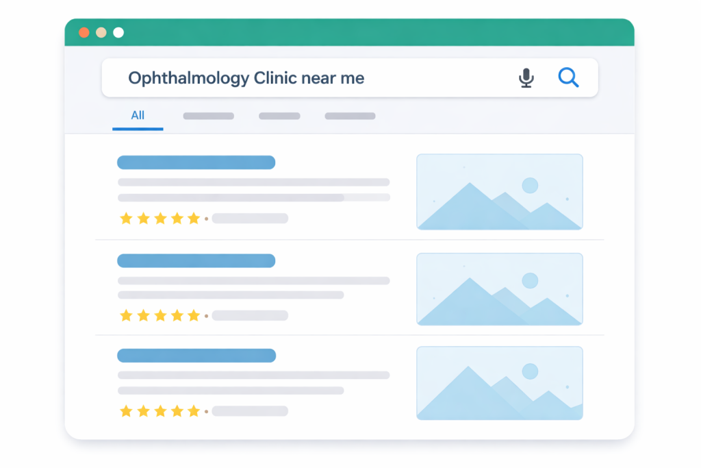 Ophthalmology SEO