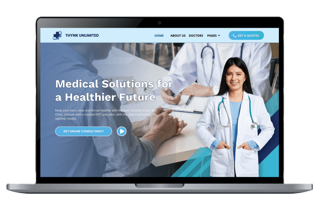 ENT Website Design​