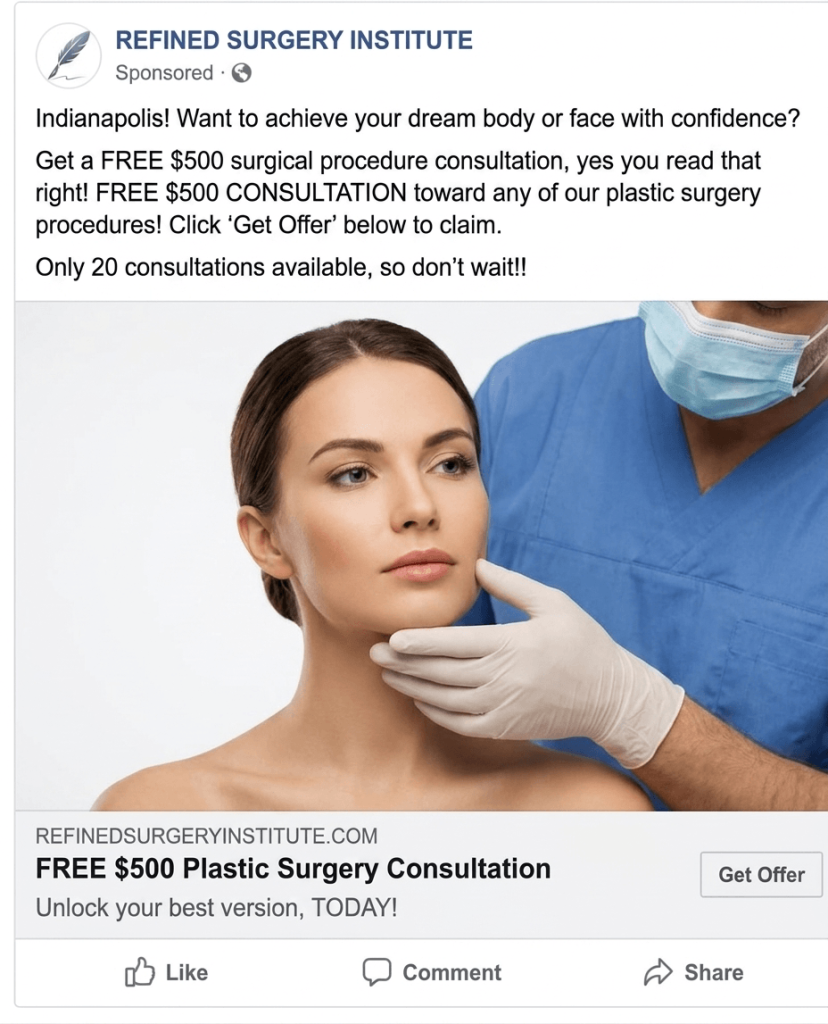 Plastic Surgery Social Media Marketing