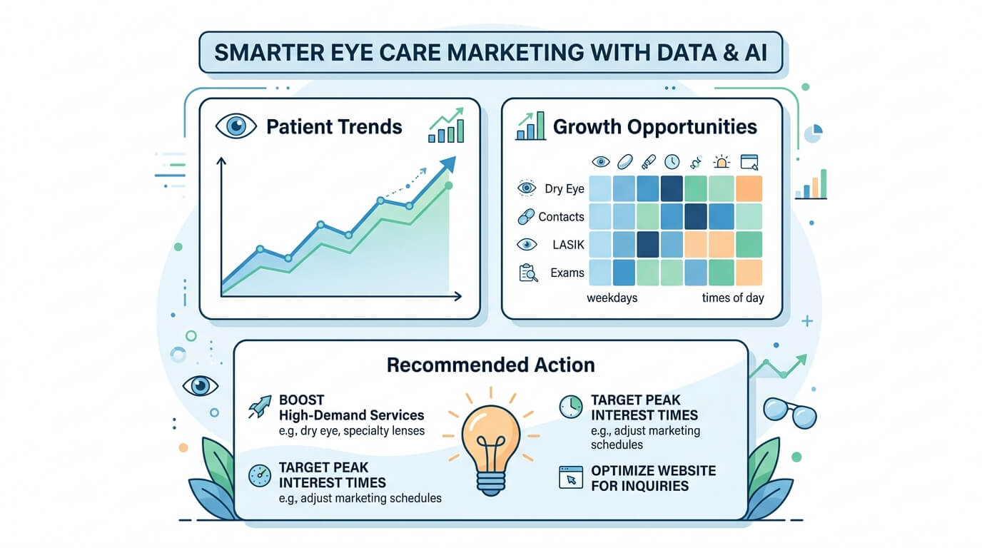 Data & AI-Driven Marketing Insights for Eye Care Growth
