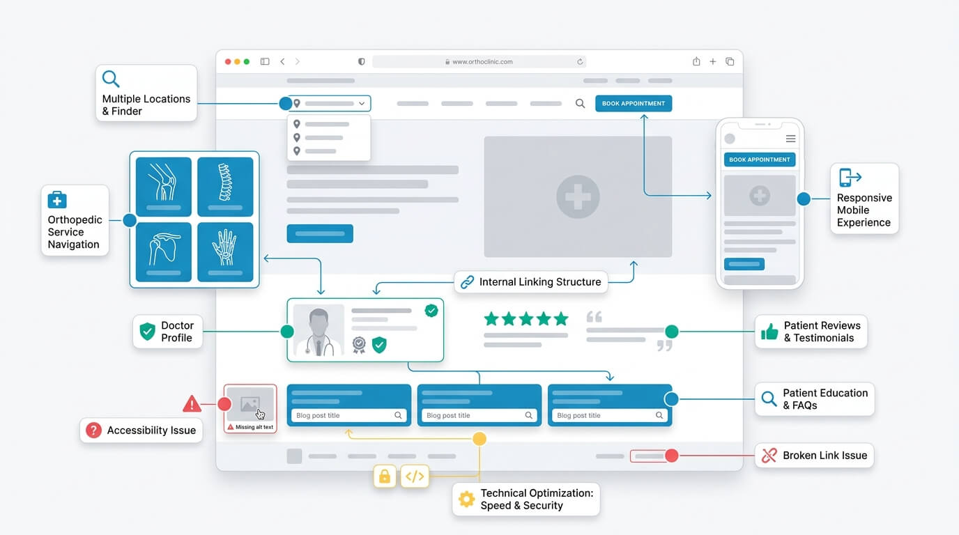Orthopedic Website Optimization Checklist