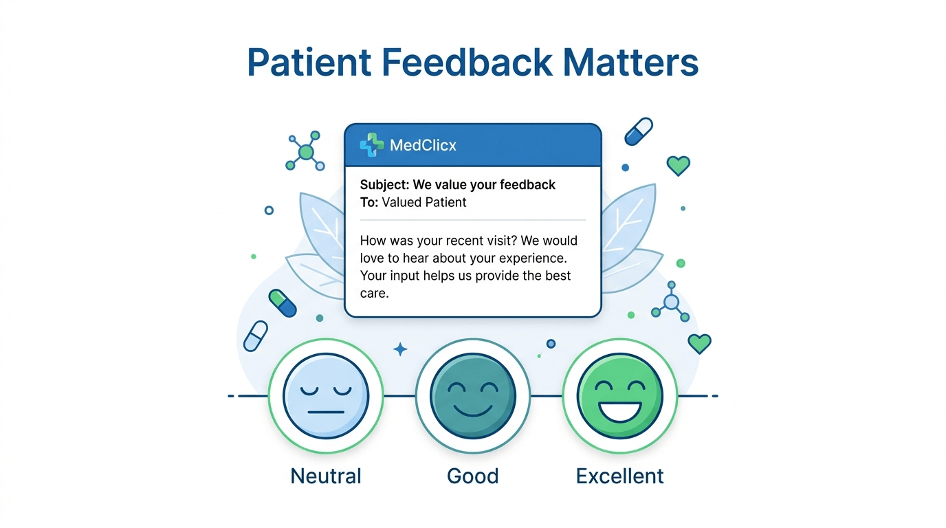 Collect Patient Feedback Through Email