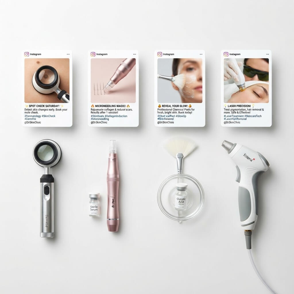 Dermatology Services We Commonly Promote