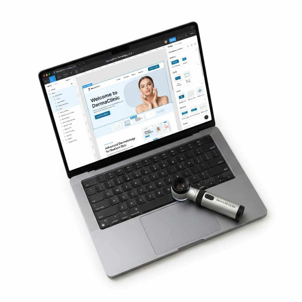 Dermatology Website Design and Development for Clinics
