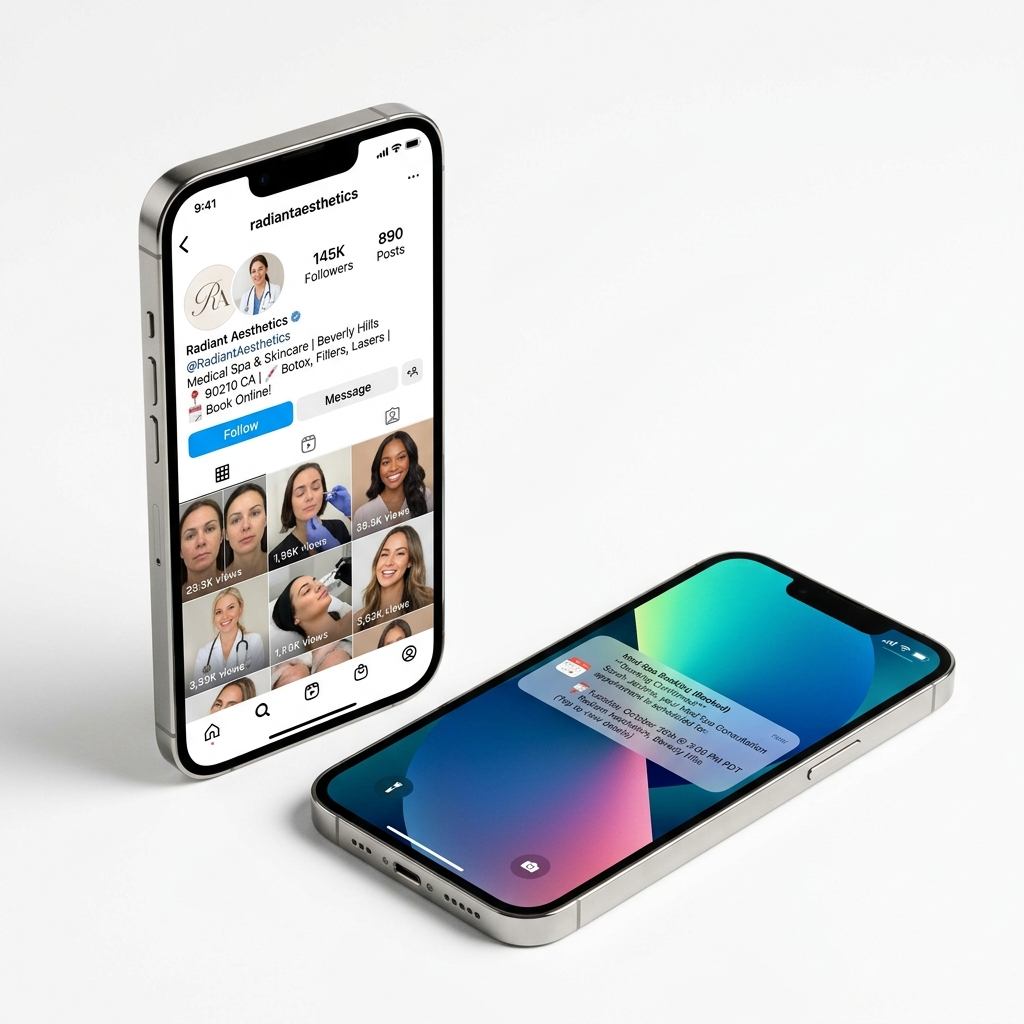 From Social Visibility to Booked Consultations