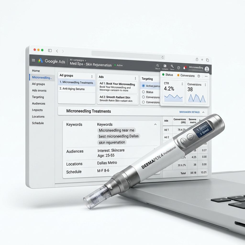 How Google Ads for Med Spas Work