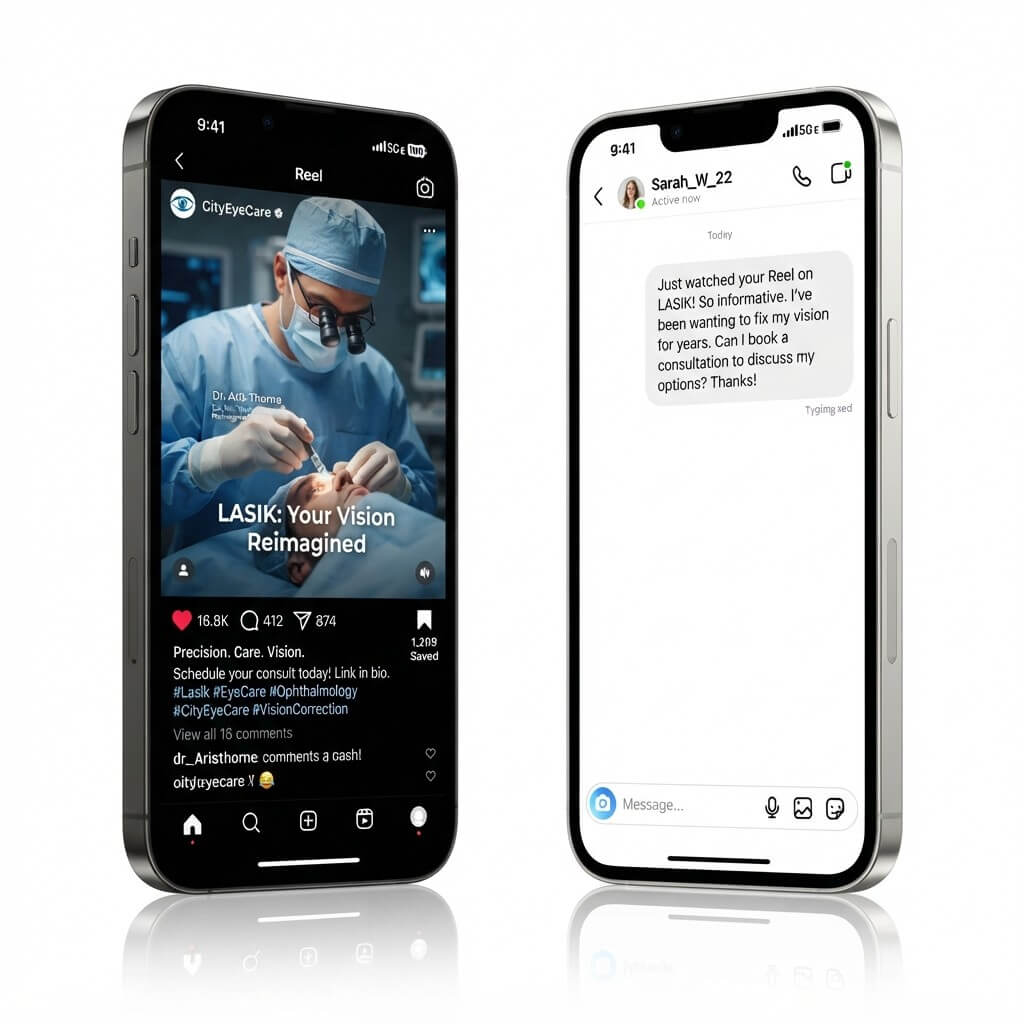 How Ophthalmology Social Media Turns Followers Into Patients