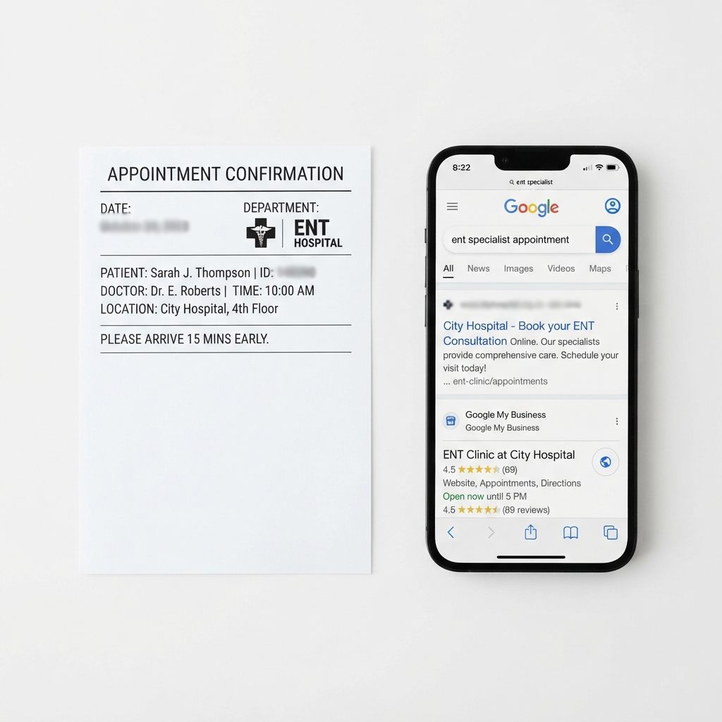 How Otolaryngology SEO Turns Search Traffic Into Booked Appointments