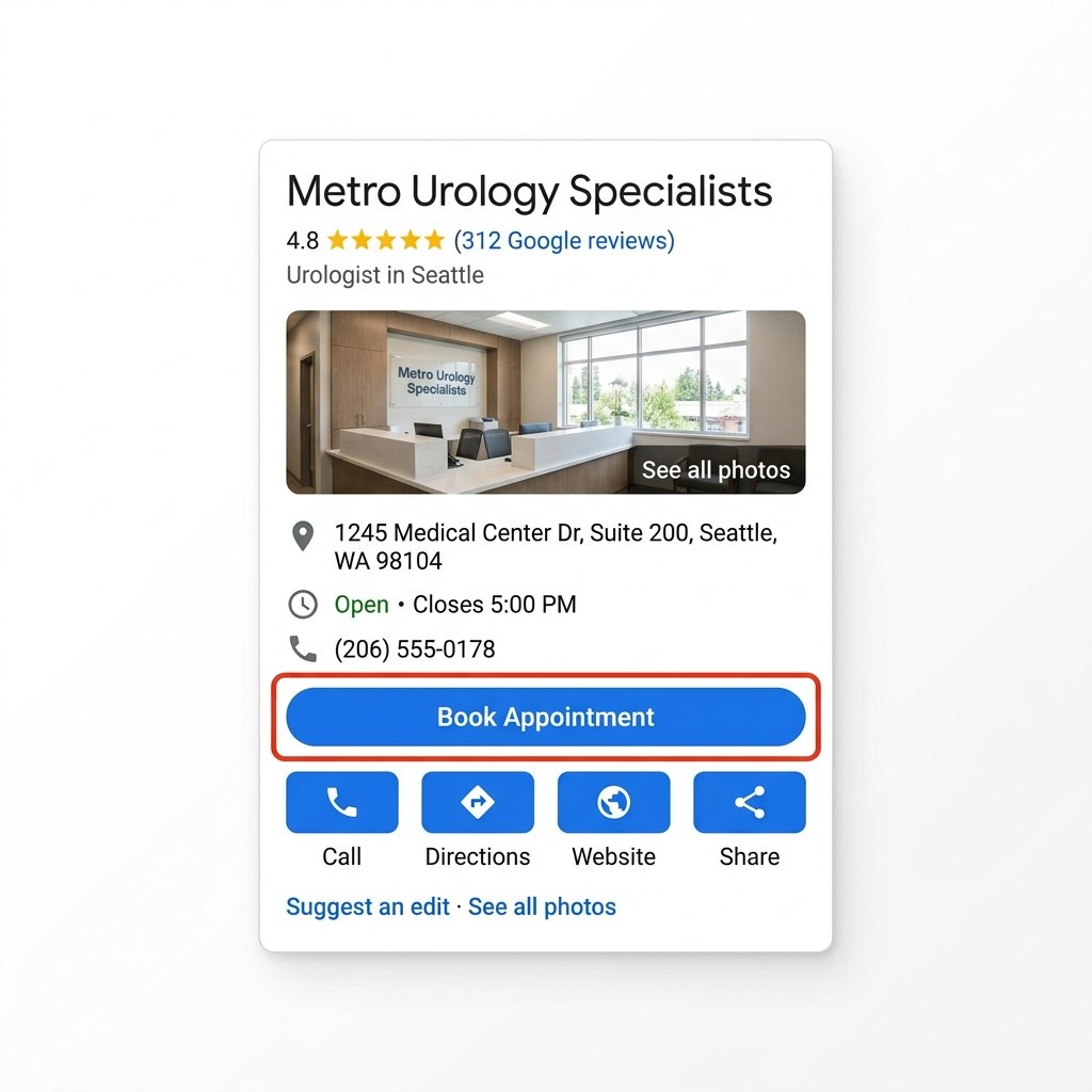 How Urology SEO Turns Search Traffic Into Booked Appointments