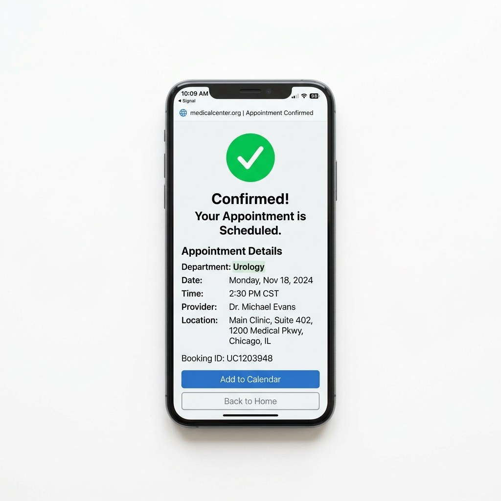 How a High-Performing Urology Website Converts Visitors Into Patients