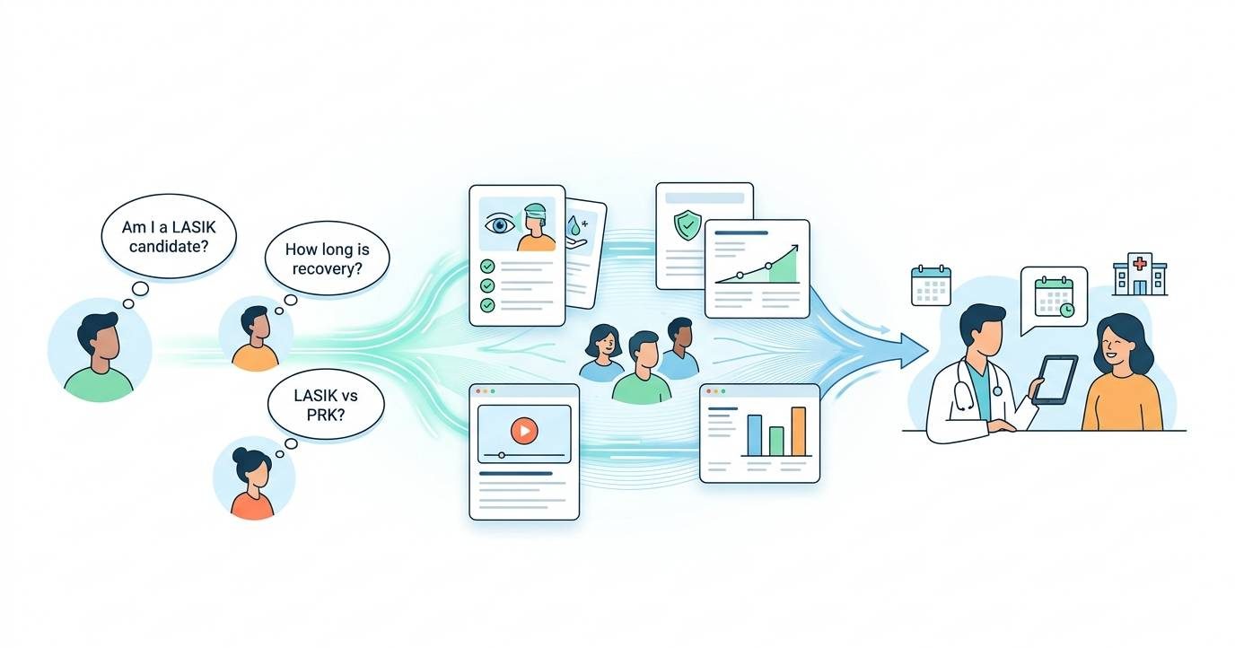 LASIK SEO Content Strategy