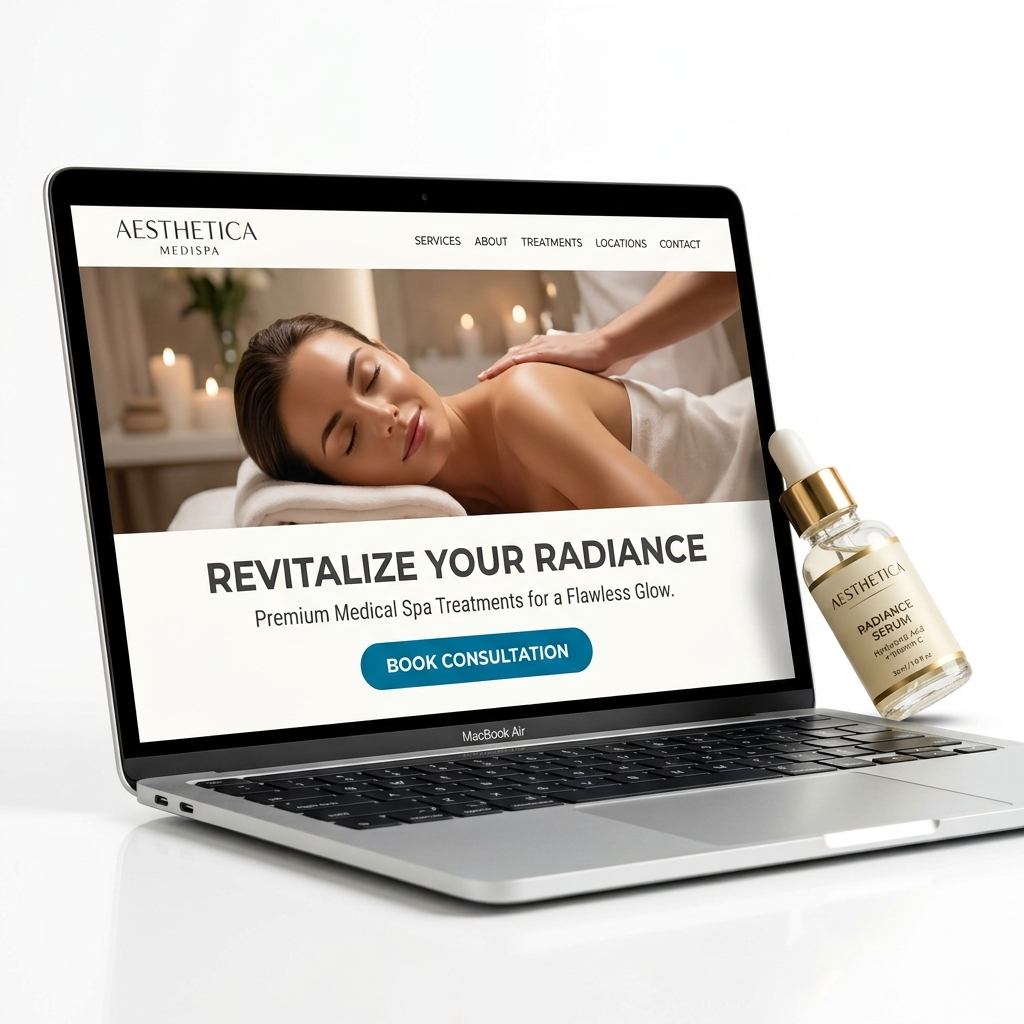 Medical Spa Website Design That Turns Browsers Into Booked Consultations