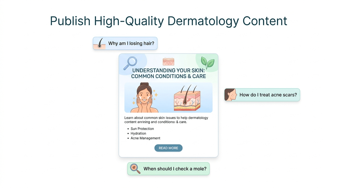 Publish High-Quality Dermatology Content