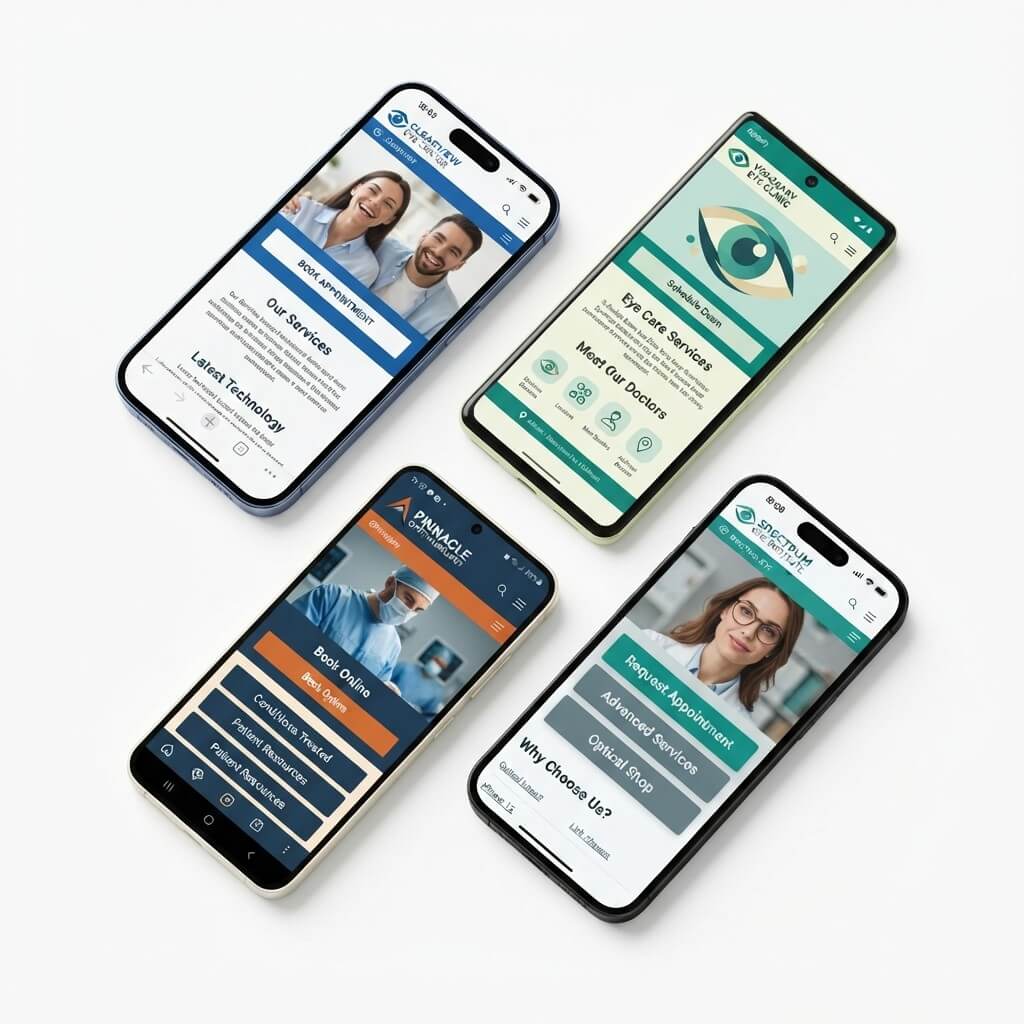 Scalable Ophthalmology Website Design for Growing Eye Care Groups