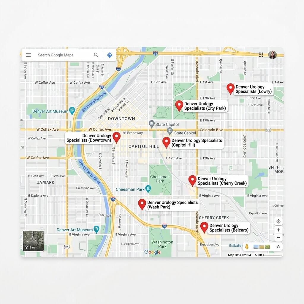 Scalable SEO for Growing Urology Practices and Multi-Location Groups