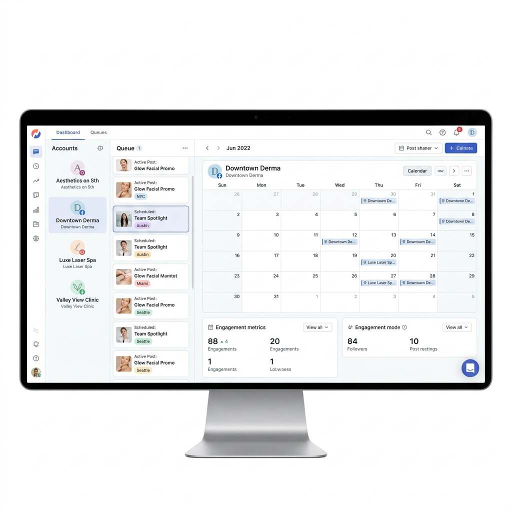 Scalable Social Media Marketing for Growing Plastic Surgery Practices