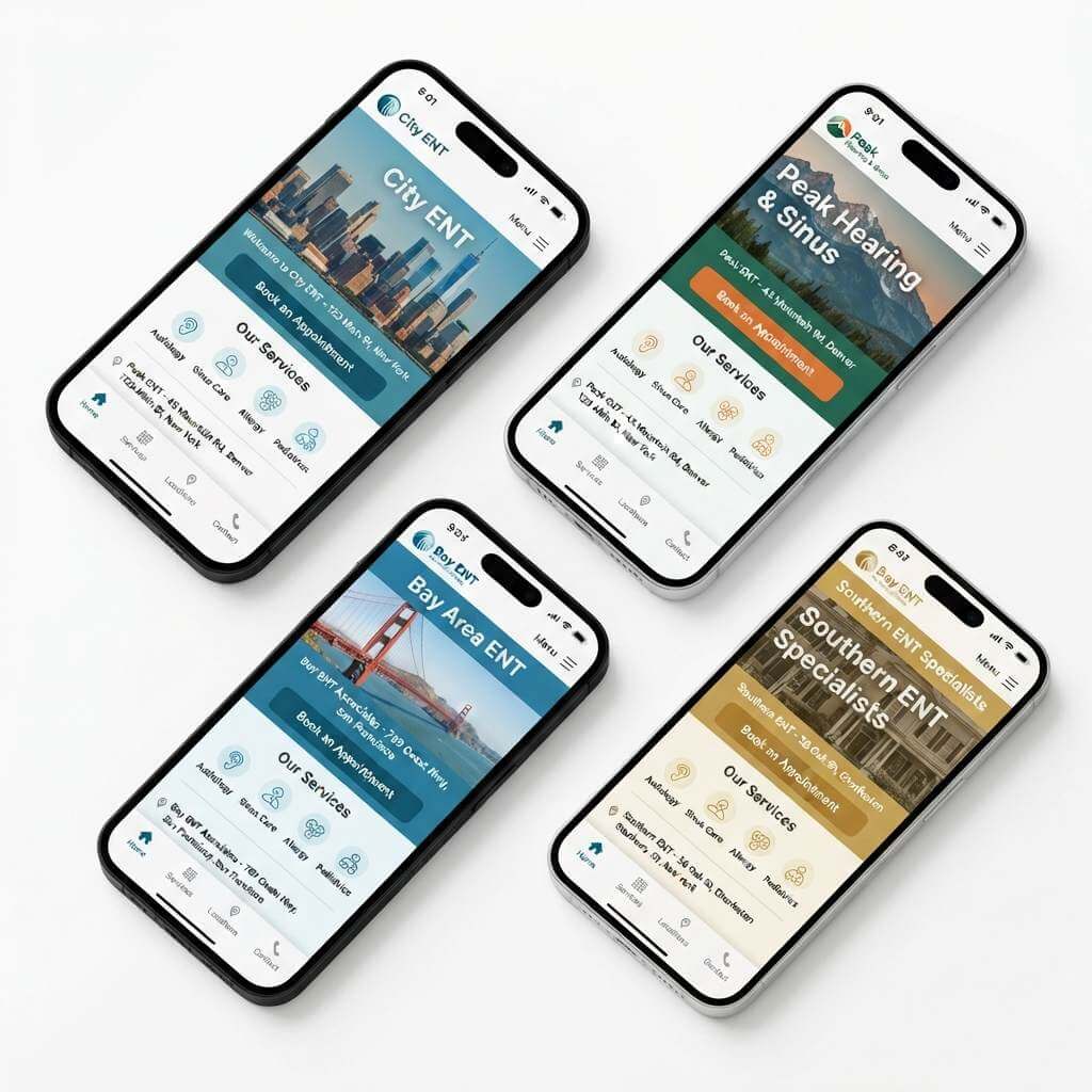 Scalable Website Design for Growing ENT Practices