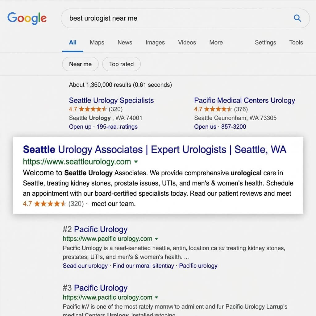 Urology SEO Services for Urology Practices