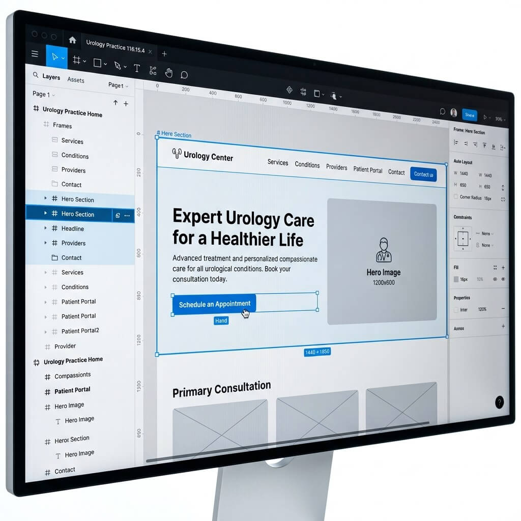 Urology Website Design and Development for Urologists