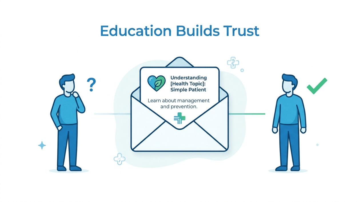 Use Educational Emails to Build Trust