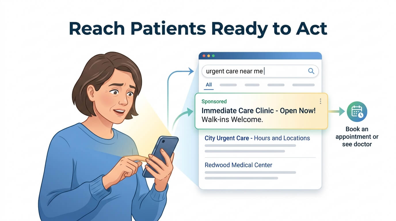 Use Google Ads to Capture High-Intent Patients