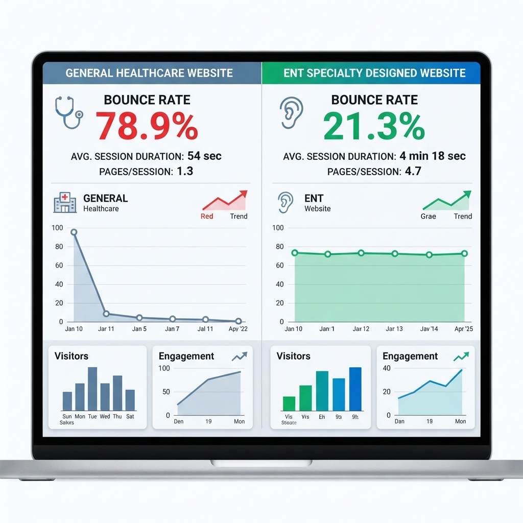 Why ENT Practices Need a Specialty-Designed Website