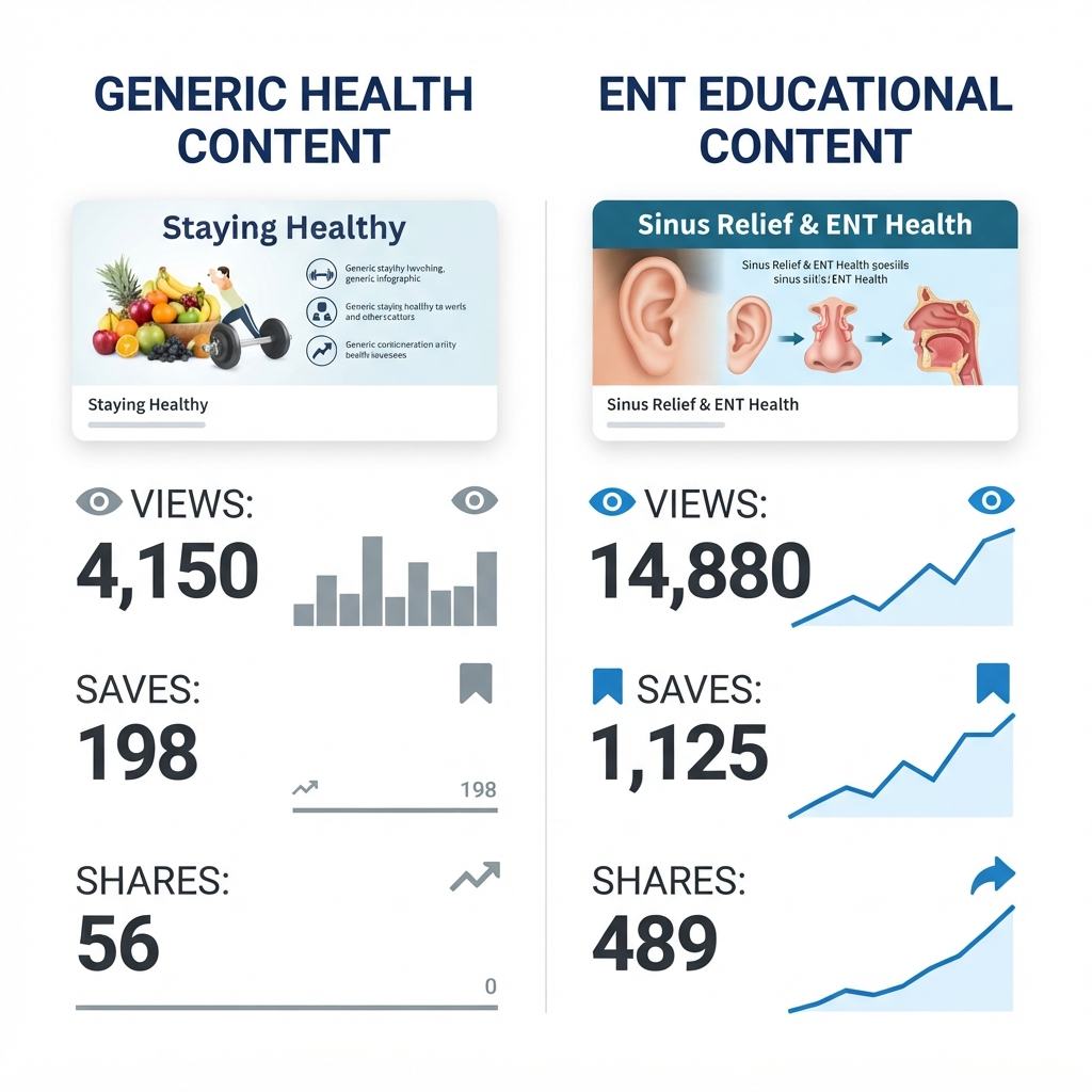 Why Social Media Marketing Works Differently for ENT Practices