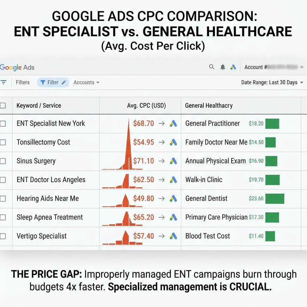 Why do ENT Google Ads Require Specialist Management