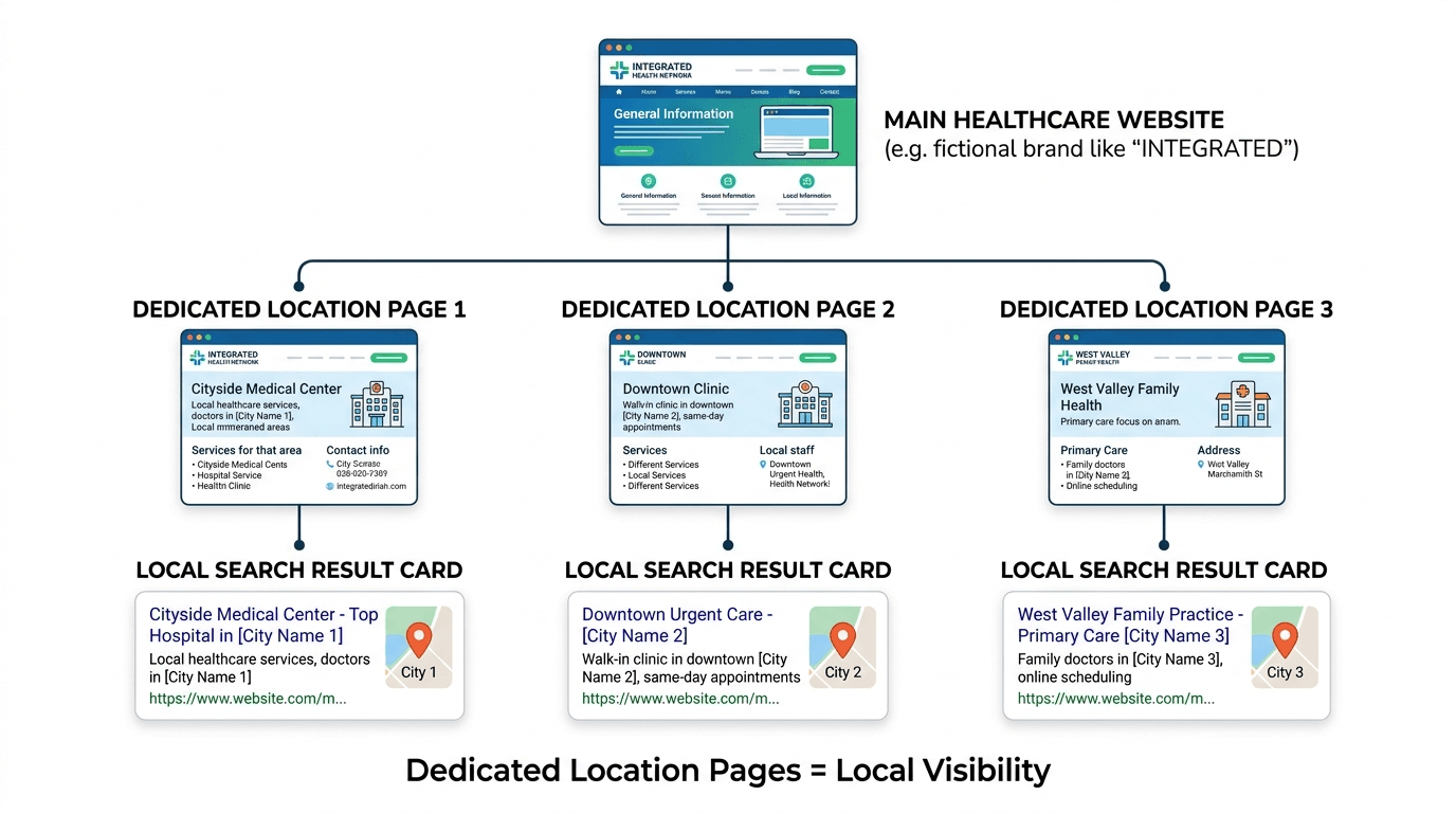 Implement a Multi-Location Healthcare SEO Strategy