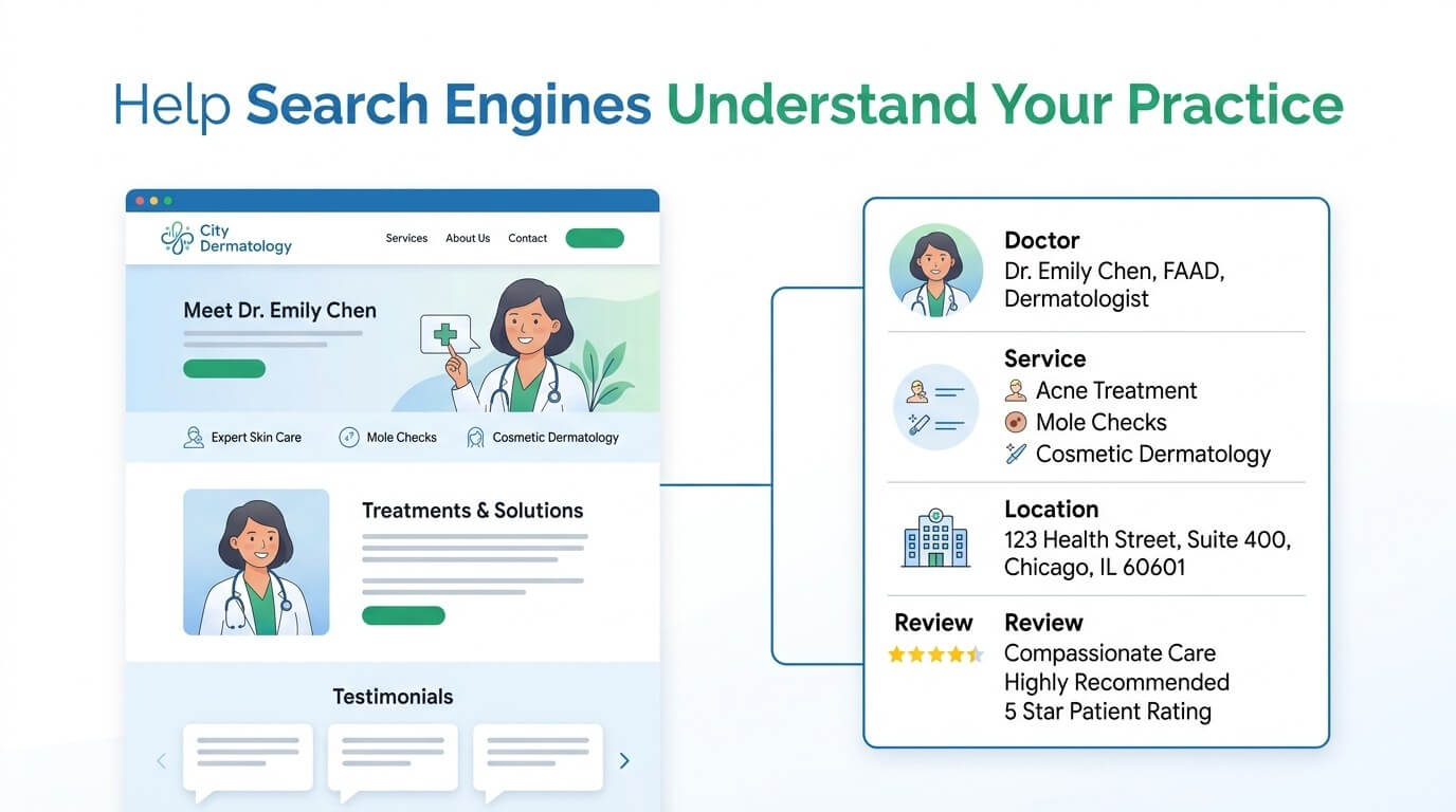 Schema Markup for Dermatology Practices
